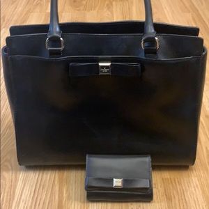 Kate Spade Bow Bag and Wallet set